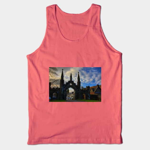 Taymouth Castle Gate Tank Top by tomg